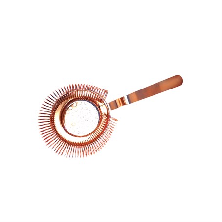 Bar Strainer Copper Plated