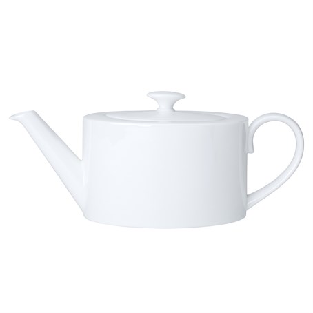 4 Cup Oval Teapot Coupe 13.5cm H, 70cl 5 1/3 " H, 24 1/2oz