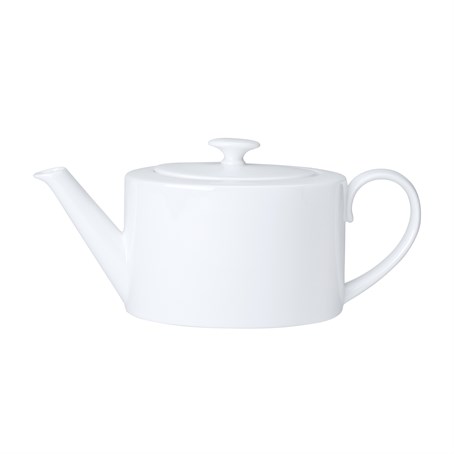 2 Cup Oval Teapot Coupe 10cm H, 55cl 4 " H, 19 1/3oz