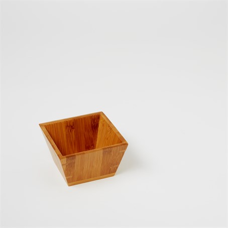 Bowl, Bamboo, Square, 23 oz