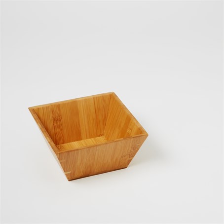 Bowl, Bamboo, Square, 58 oz