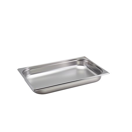 Stainless Steel Gastronorm Pan 1/1 - 65mm Deep