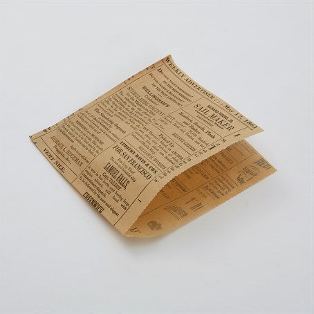 Fry Paper, Newspaper, Preformed, Pack Of 250