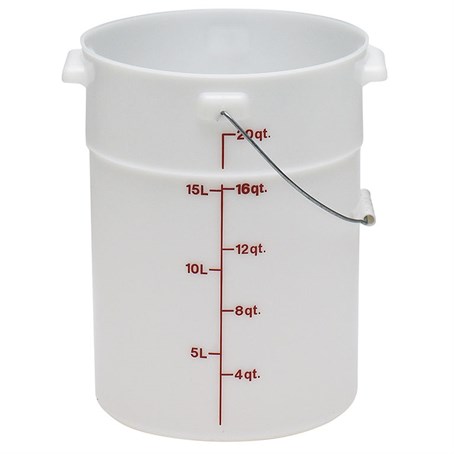 Cambro Round Pail with Bail