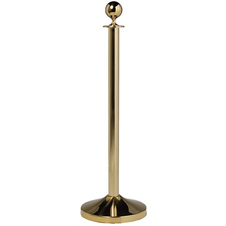 Barrier System Base & Post, Classic, Gold