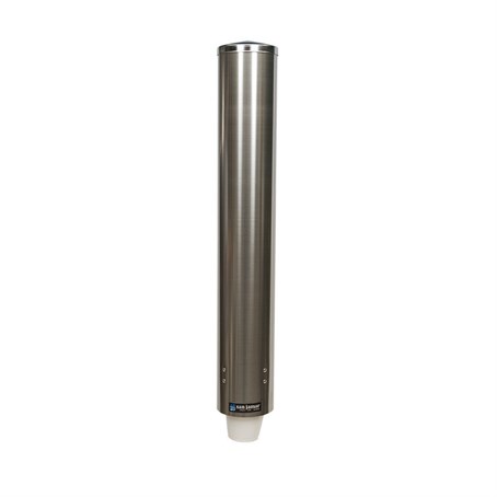 San Jamar 32-46oz Stainless Steel Pull-Type Foam Cup Dispenser
