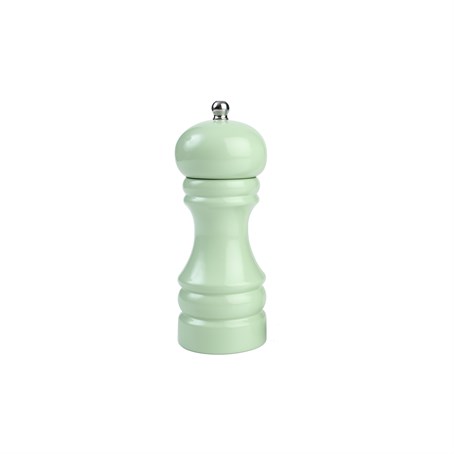 Capstan Pepper Mill In Hevea With Vintage Green Gloss Finish