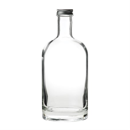 Oslo Bottle With Silver Lid