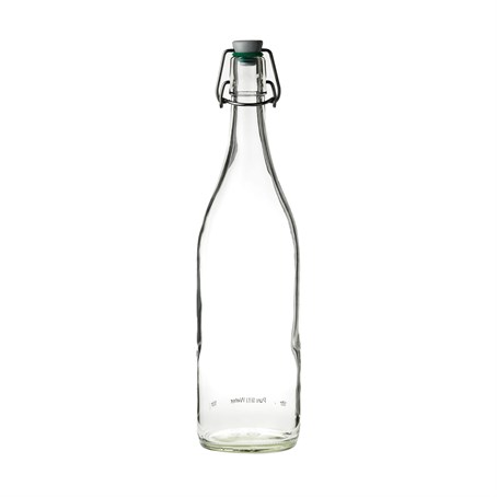 Bottle with Green Ceramic flip top 50cl