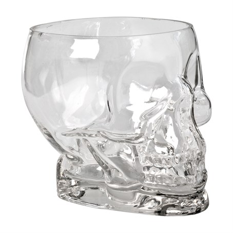 Tiki Glass Skull Large 53oz