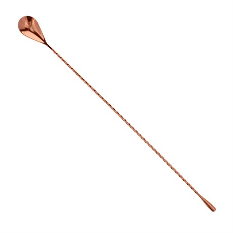 Bar Spoon Copper Plated 40cm