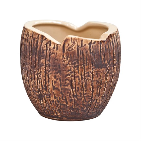 Tiki Coconut Ceramic Mug 20oz
