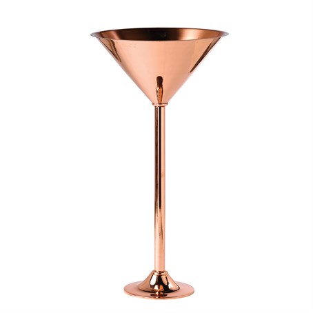 Copper Martini Style Bottle Holder