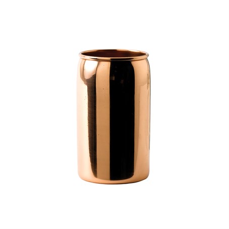 Solid Copper Beer Can Nickel Lining 42cl