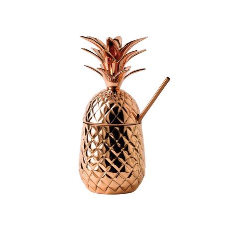 Solid Copper Pineapple