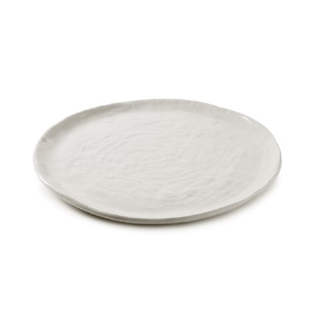 Yli Assiette Plate 28cm Alabaster White