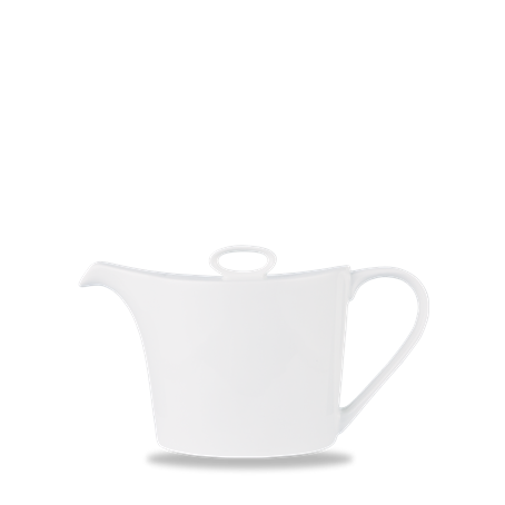 Alchemy Ambience White Oval Teapot 15oz