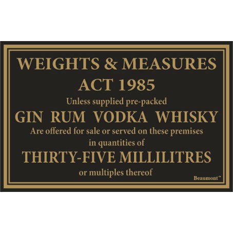 35ml Law Sign