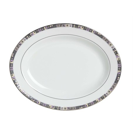 Clarity Oval Platter 36cm