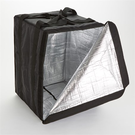 Deluxe Pizza Delivery Bag Only, Black, 27" H