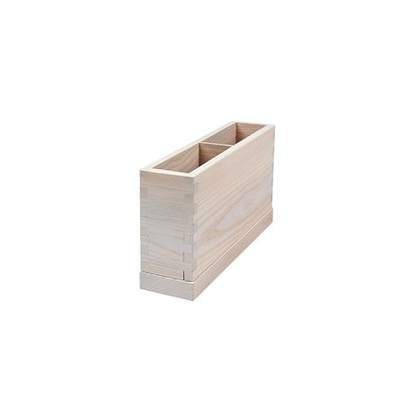 Ash Cutlery Box with 2 compartments