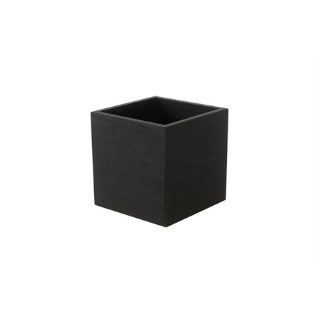 Black Lacquer Medium Buffet Cube