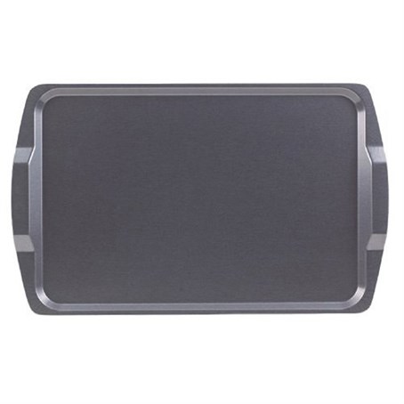 Cambro Brushed Steel Room Service Tray 400x640mm