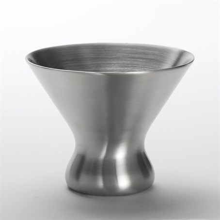 Martini Stainless Steel, Double Wall, Satin Finish, 7 oz