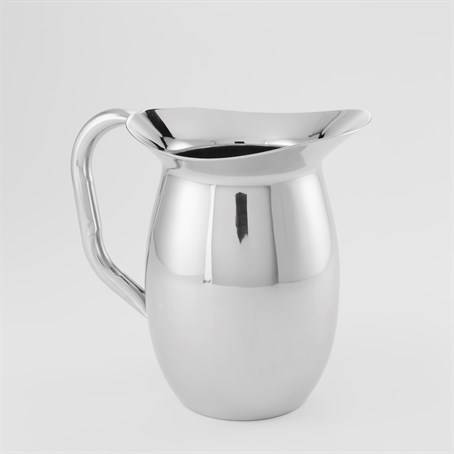 Pitcher, Double Wall, Bell, Mirror Finish, 44 oz
