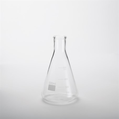 Flask, Borosilicate Glass, 17 Oz.