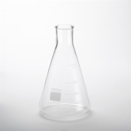 Flask, Borosilicate Glass, 34 Oz.
