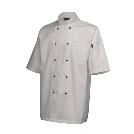 Superior Jacket (Short Sleeve) White L Size