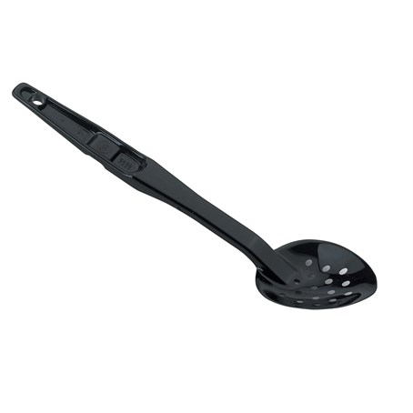 Cambro Black Perforated Serving Spoon